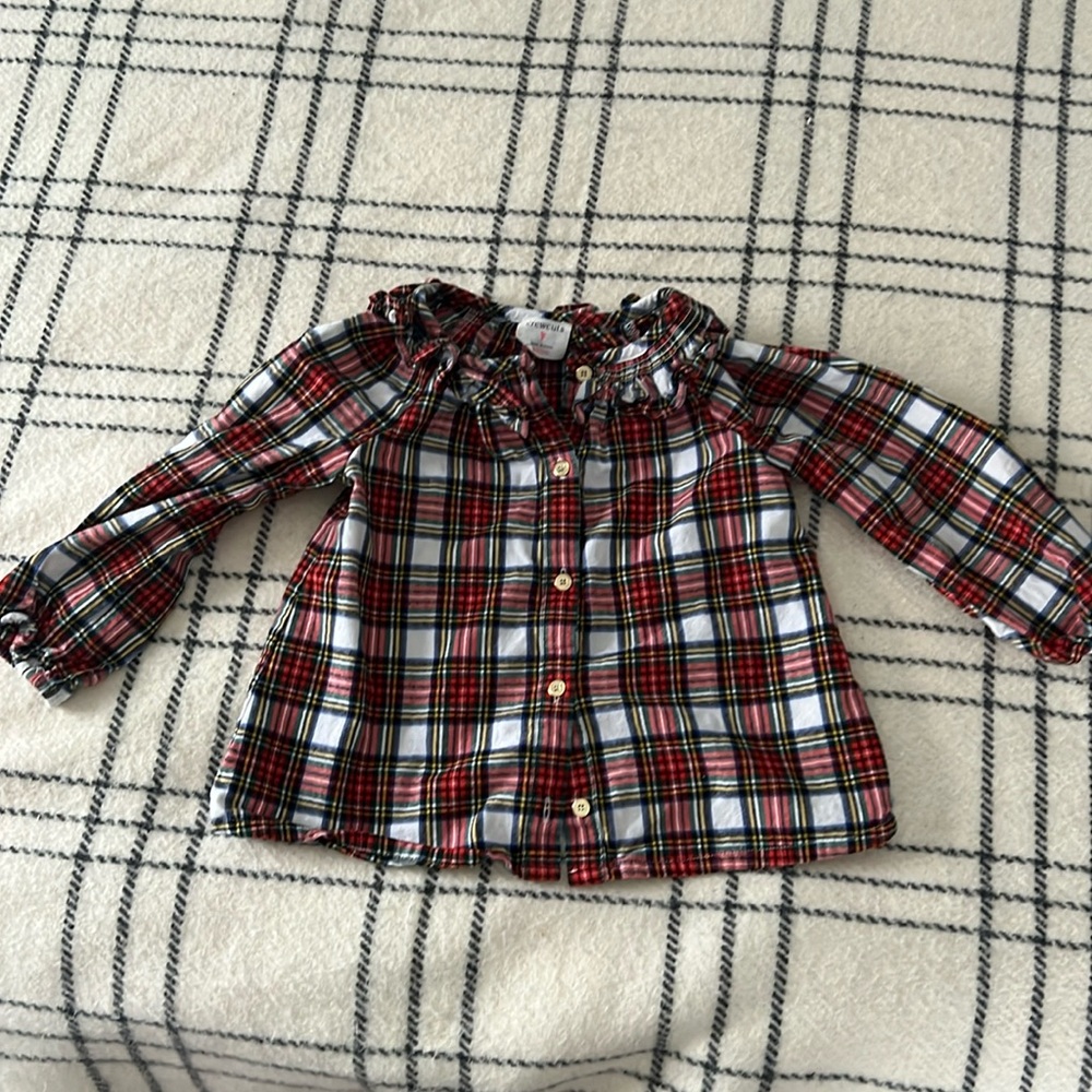 Crewcuts little girls, Tartan button down
